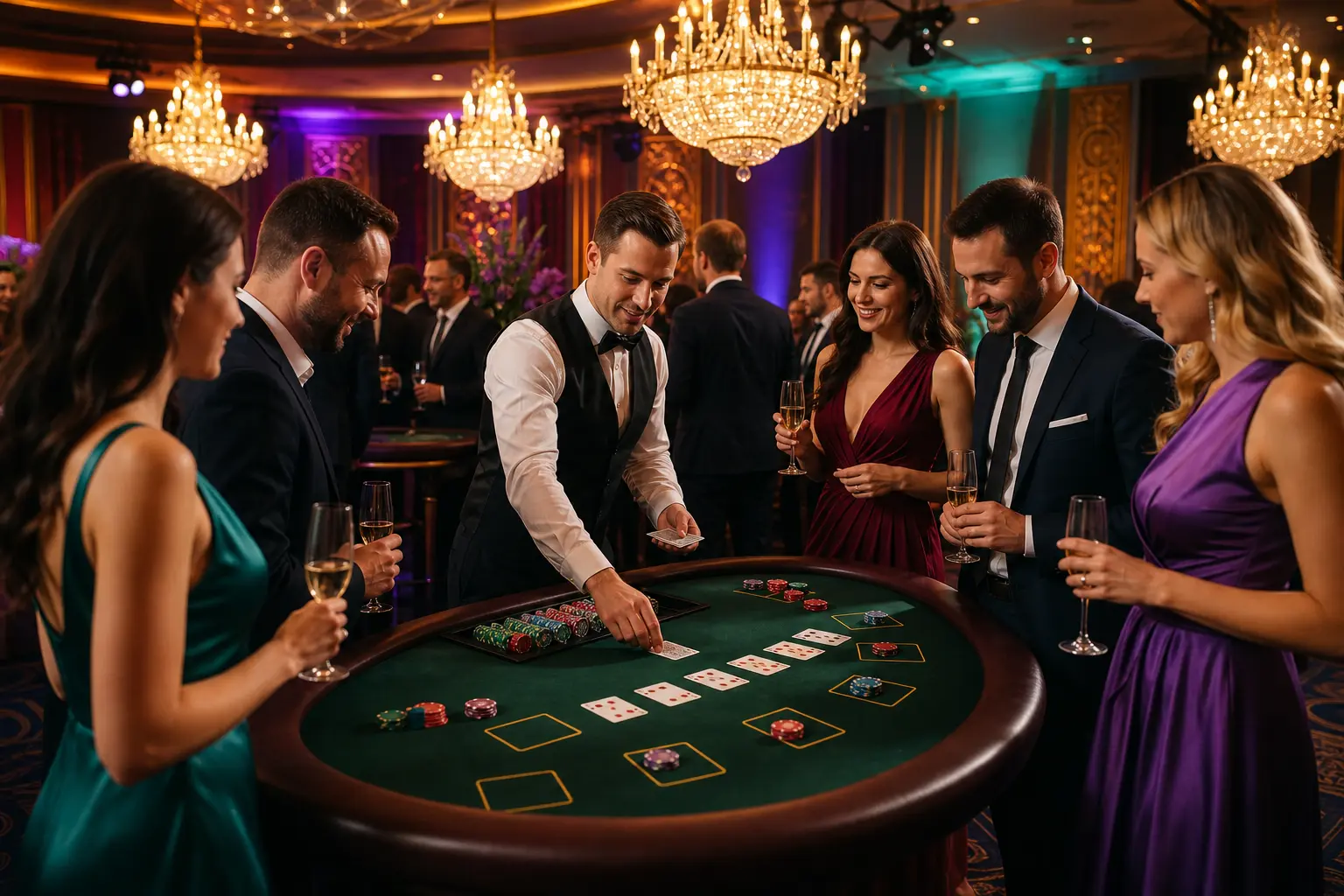 Blackjack pro firemní akci